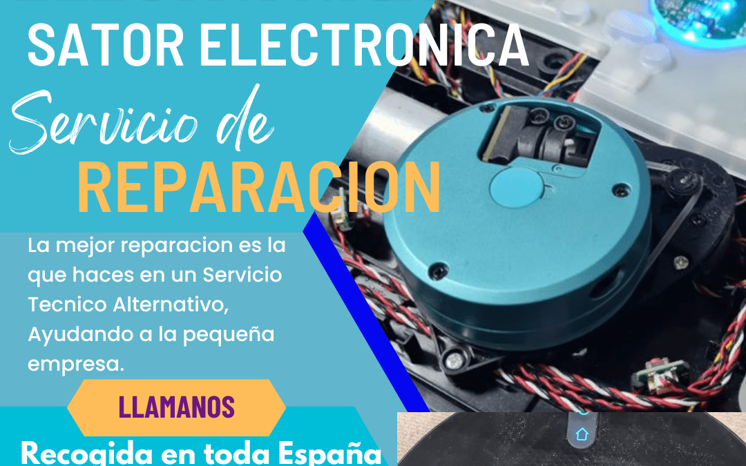 Reparación robot aspirador Conga 6090