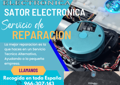 Servicio Tecnico Conga 6090 Sator Electronica