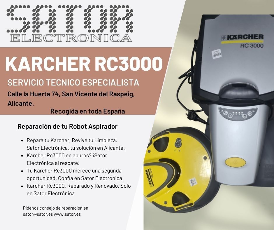 Donde reparar karcher rc3000