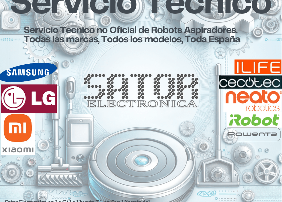 Servicio Tecnico no Oficial de Robots todas las marcas y en toda españa