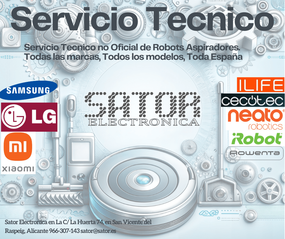 Guía de Compra de Robots Aspiradores: Perspectiva de un Servicio Técnico Servicio Tecnico no Oficial de Robots todas las marcas y en toda españa