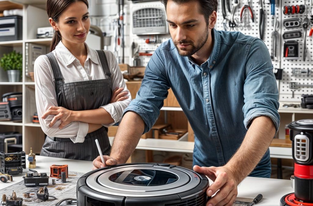 Reparación del Robot Aspirador Roomba i4