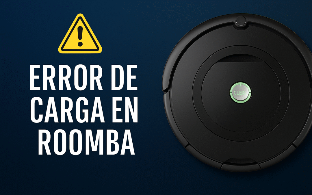 Reparar Roomba error de carga | Sator Electrónica Alicante