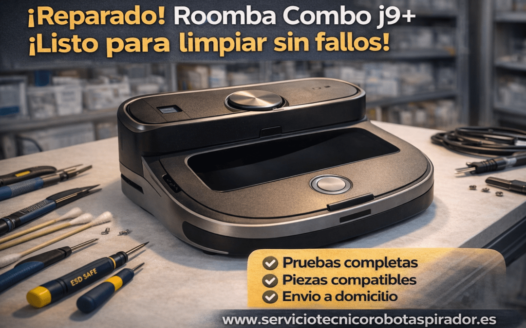 Reparar Roomba Combo j9+